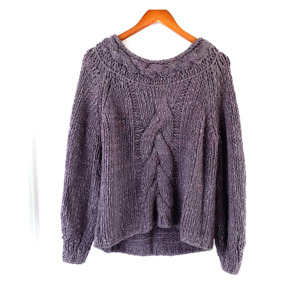 Free people chunky knit sweater